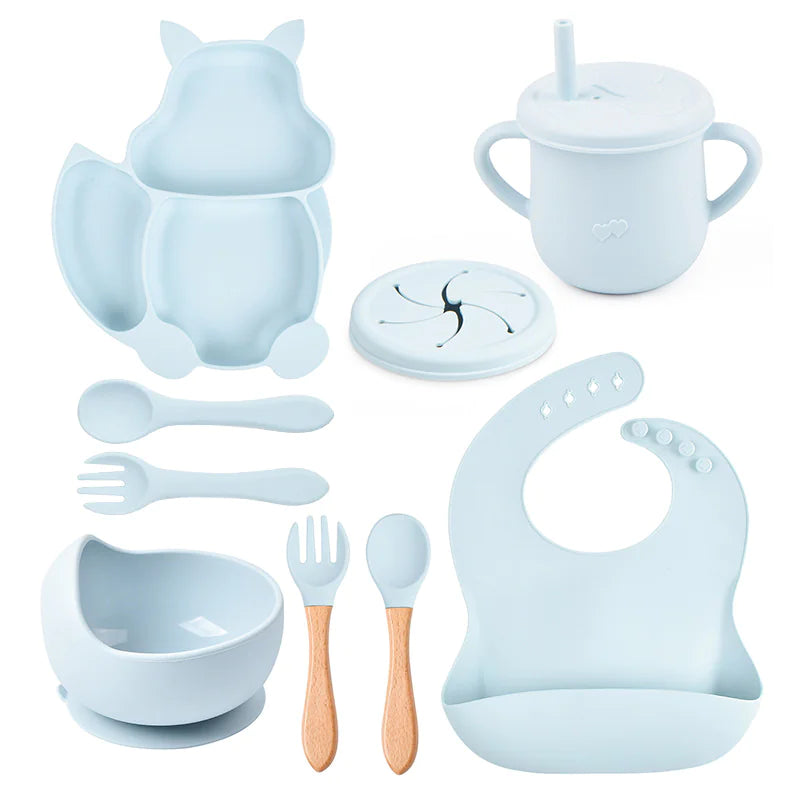 Baby Silicone Feeding Set